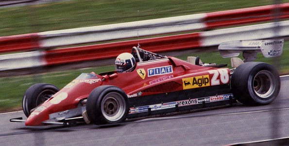 Didier Pironi at Brands Hatch, 1982